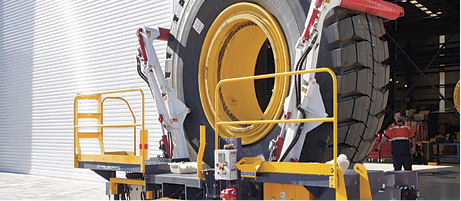 Big Tires Use Intelligent Control from Sun Hydraulics