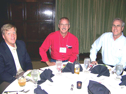 (Left to right) Jeff Kenney, Dale Schaefer, Robert Post