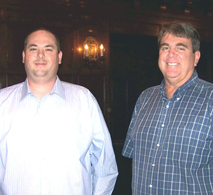(Left to right) Tim White, Bill Jordan