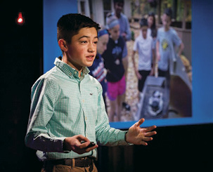 FIRST Student Innovator Presents TED Talk on Success and Failure