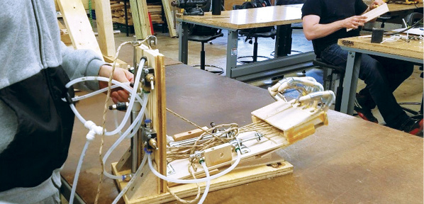 Students Show Off Projects in Fluid Power Lab