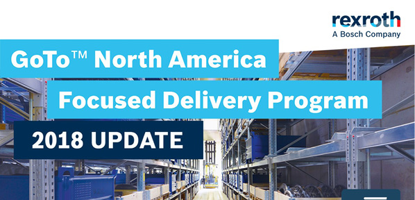 Rexroth’s GoTo Focused Delivery Program Marks Its 9th Consecutive Year of Growth