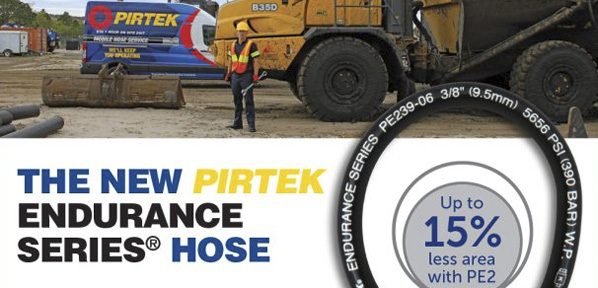 New PIRTEK Endurance Series® Hose offers superior flexibility, toughness