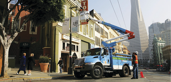 Bucket Truck Idle Reduction for PG&E
