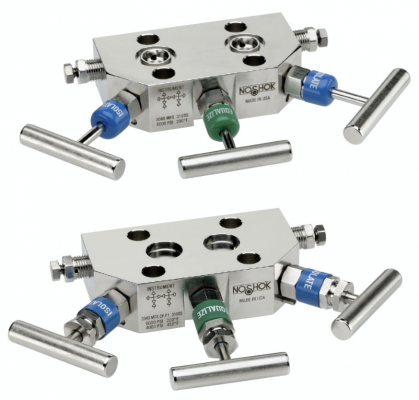 NOSHOK Releases 3- and 5-Valve Compact Manifolds