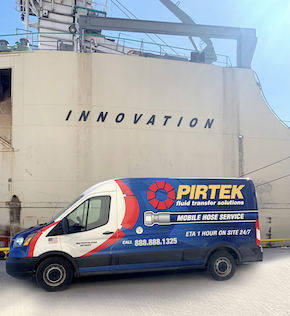 PIRTEK Owners Team Up for Barge Projects