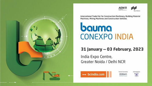 bauma CONEXPO India Announces Fair Dates