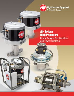 High Pressure Equipment Releases New Catalog