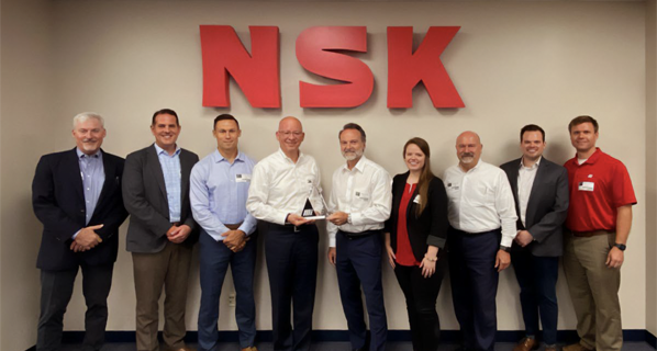 NSK Presented With Motion’s Supplier of the Year Award