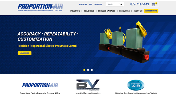 Proportion-Air Launches Updated Website