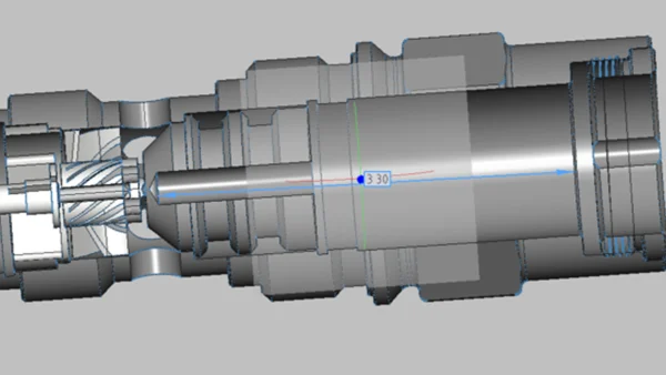 A Cartridge Inside of the CFT-Max Flow Meter Cartridge