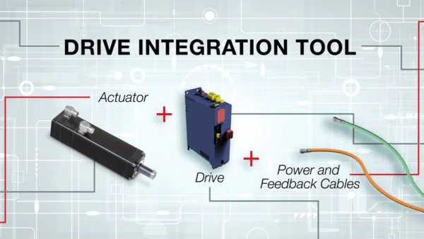 Tolomatic Introduces Drive Integration Tool To Streamline Servo Linear Actuator Commissioning